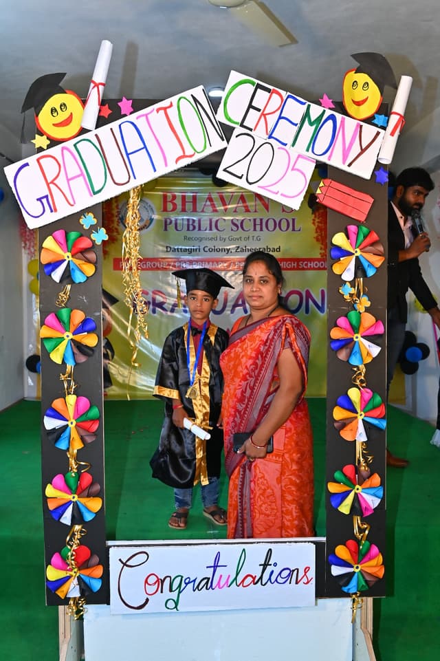 Graduate with Parent